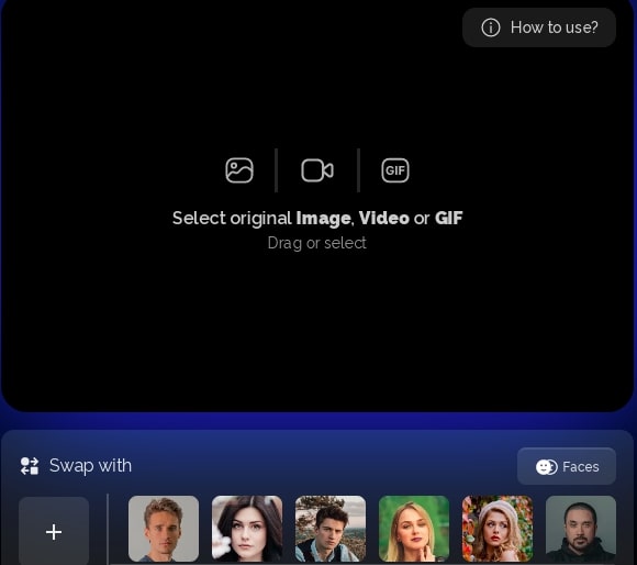 deepswapper ai face swap tool